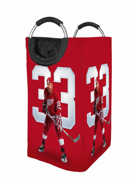 Detroit Red Wings 33  Laundry Hamper | Laundry Basket