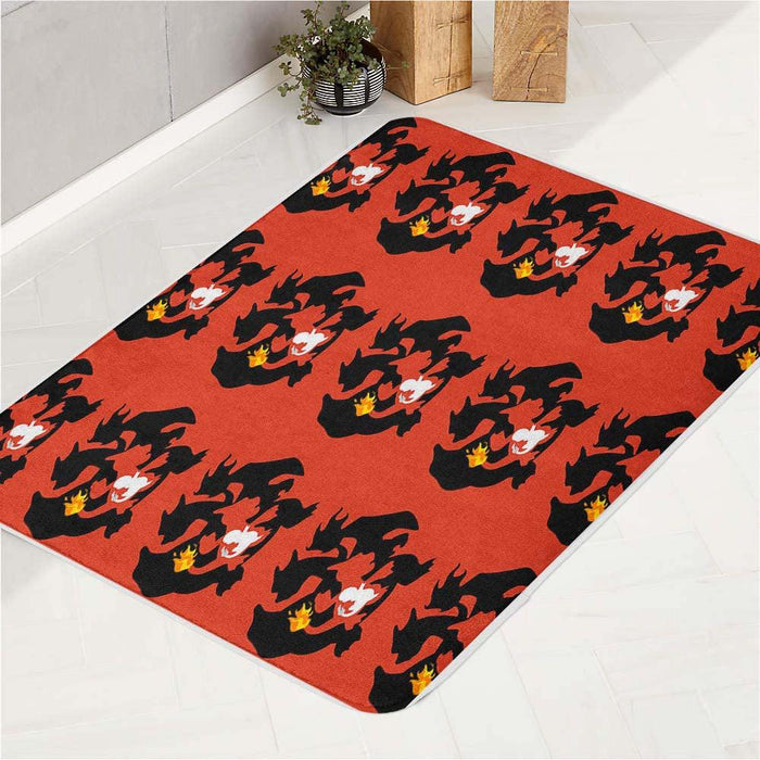 dragon fire species pokemon bath rugs