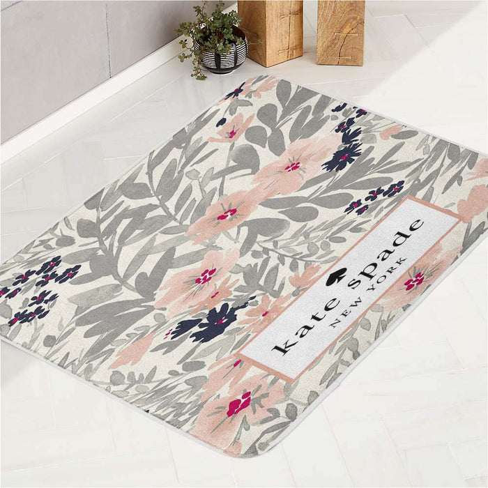 kate spade floral bath rugs