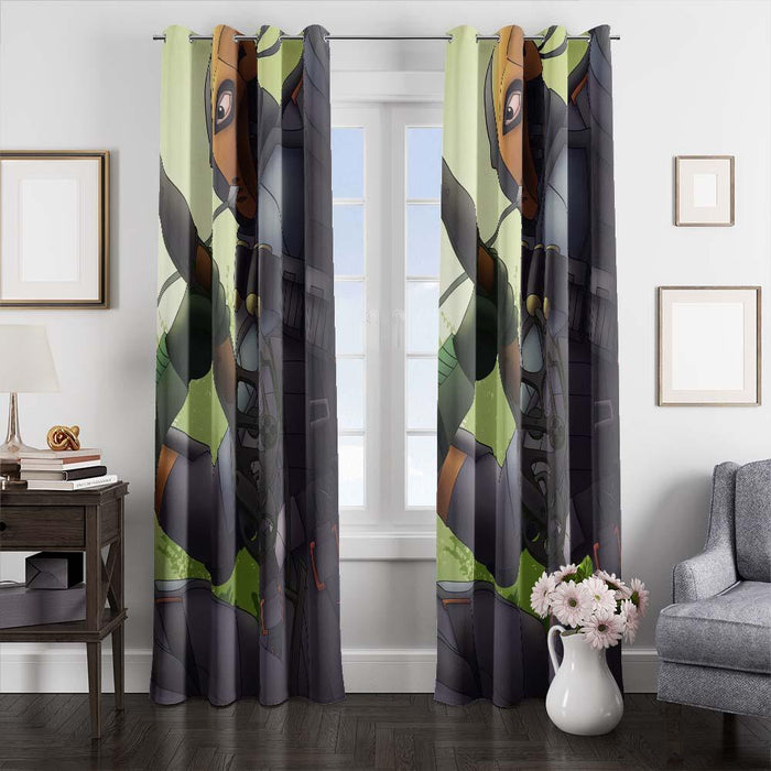 deathstroke dc window curtains