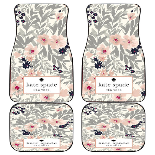 kate spade floral Car floor mats Universal fit