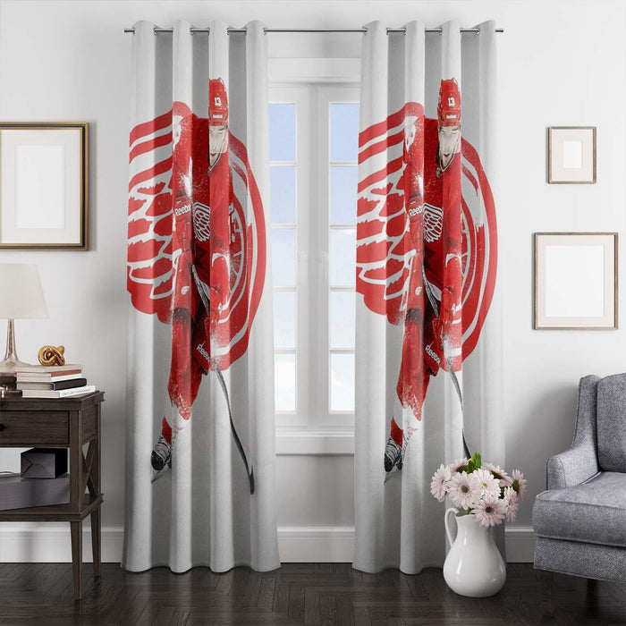 Detroit Red Wings Action window Curtain