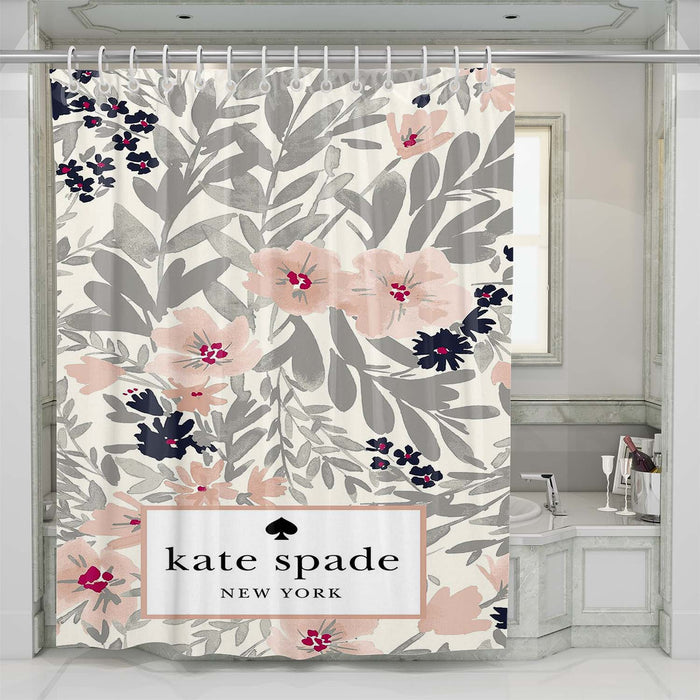 kate spade floral shower curtains