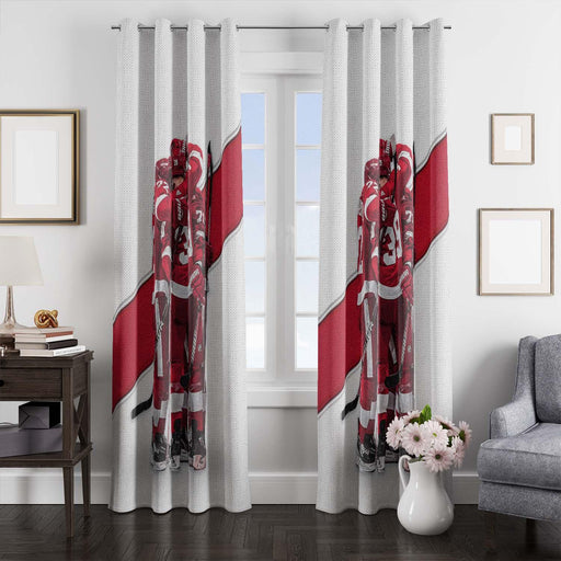 Detroit Red Wings Celebration window Curtain