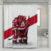 Detroit Red Wings Celebration shower curtains