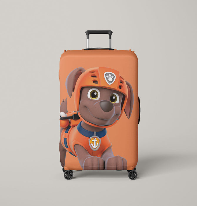 dog zuma paw patrol smile Luggage Covers | Suitcase