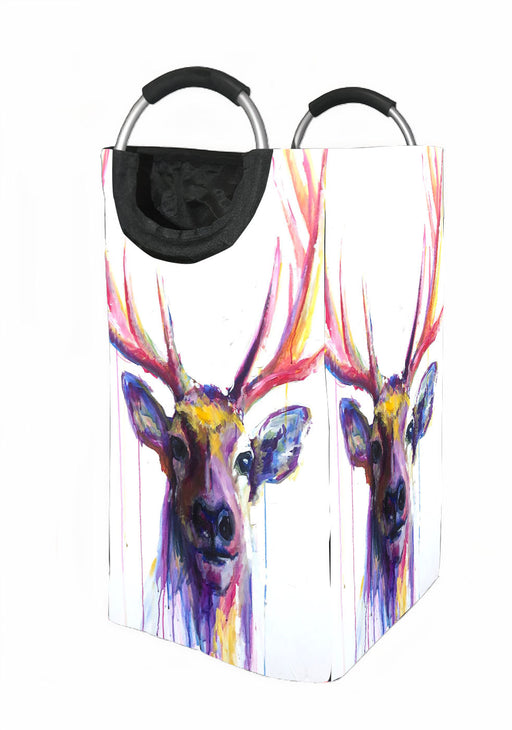 deer colorful Laundry Hamper | Laundry Basket