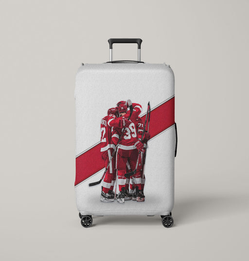Detroit Red Wings Celebration Luggage Covers | Suitcase