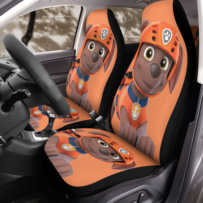 dog zuma paw patrol smile Car Seat Covers