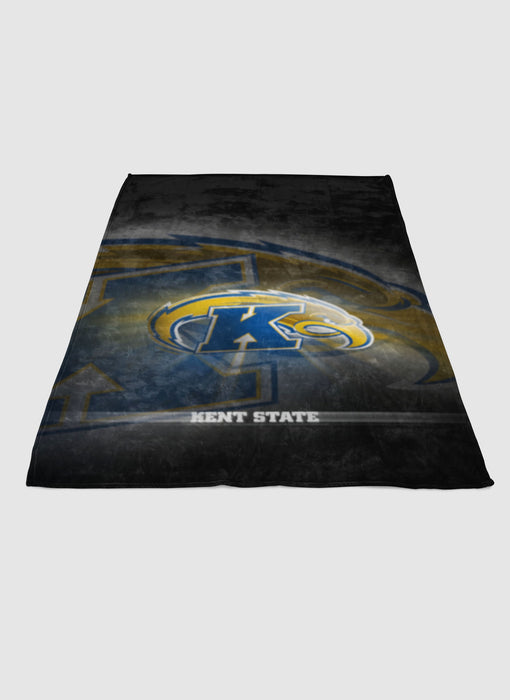 kent state college basketball soft fleece blanket