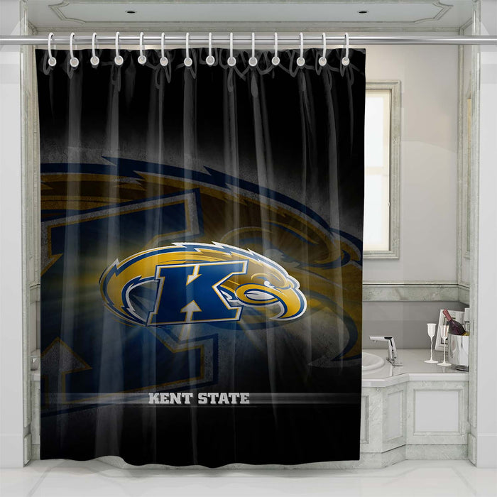 kent state college basketball shower curtains