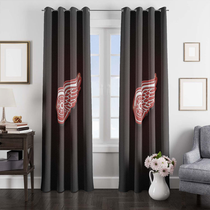 Detroit Red Wings Cool Logo window Curtain