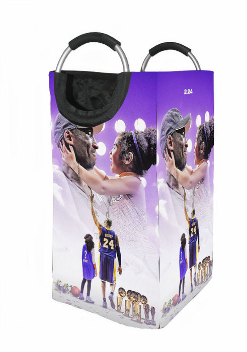 kobe and gigi bryant new Laundry Hamper | Laundry Basket