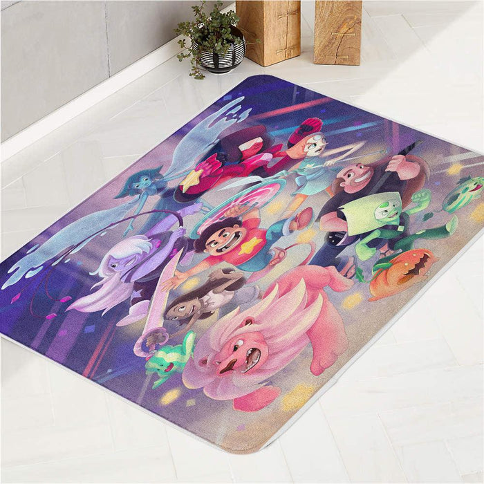 doing some attack from steven universe bath rugs