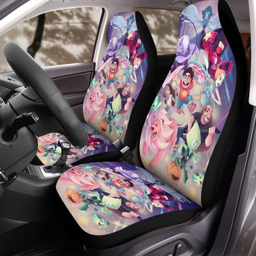 doing some attack from steven universe Car Seat Covers