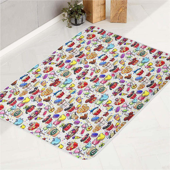 drawing disney animation stuff bath rugs