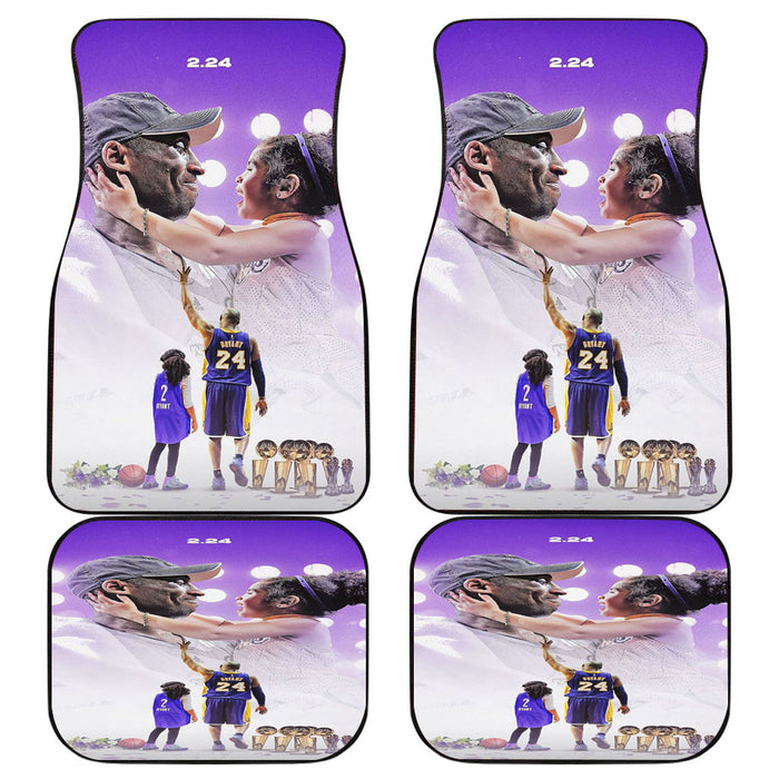 KOBE AND GIGI BRYANT NEW Car floor mats Universal fit