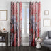 Detroit Red Wings Squid window Curtain