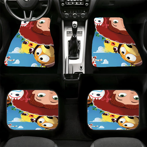 digital painting of character toy story Car floor mats Universal fit