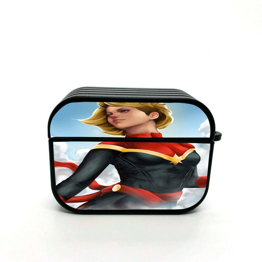 digital painting captain marvel airpods case