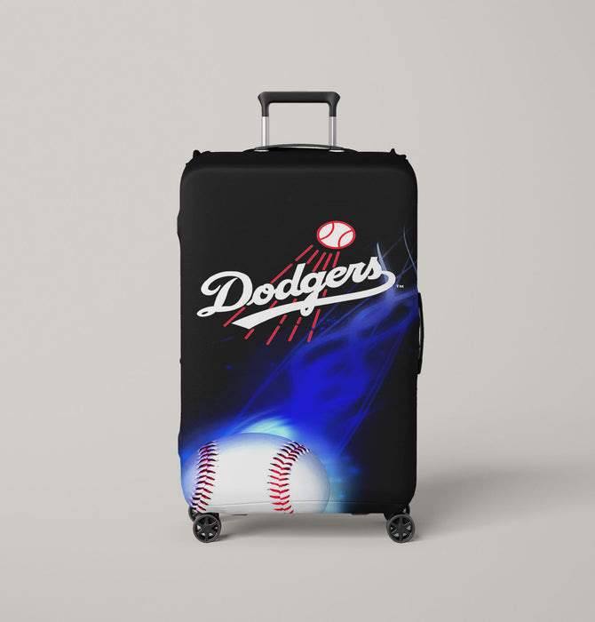 la dodgers baseball logo 1 Luggage Cover | suitcase