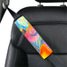 dreamy color turbulence aesthetic Car seat belt cover