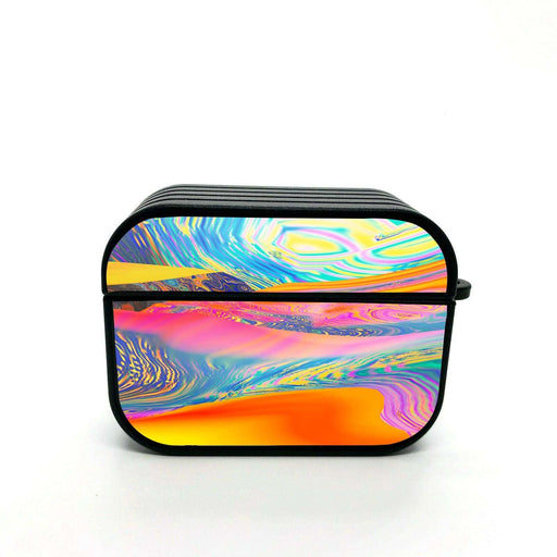 dreamy color turbulence aesthetic airpods case