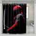 digital painting deadpool shower curtains