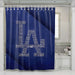 la dodgers style shower curtains