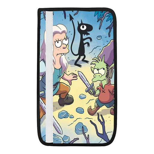 disenchantment in the night Car seat belt cover