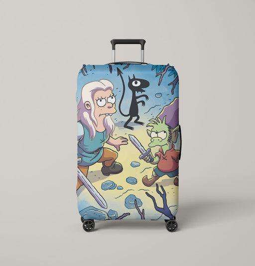 disenchantment in the night Luggage Covers | Suitcase