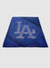 LA Dodgers Style soft fleece blanket