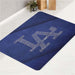 LA Dodgers Style bath rugs