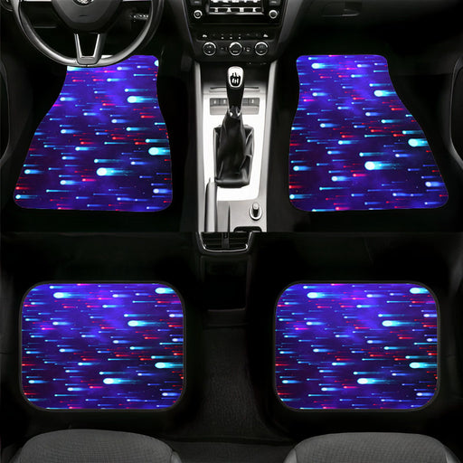 drops nen ball blue and red Car floor mats Universal fit