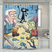 disenchantment in the night shower curtains