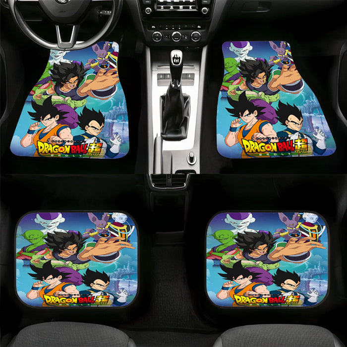 dragon ball super character Car floor mats Universal fit