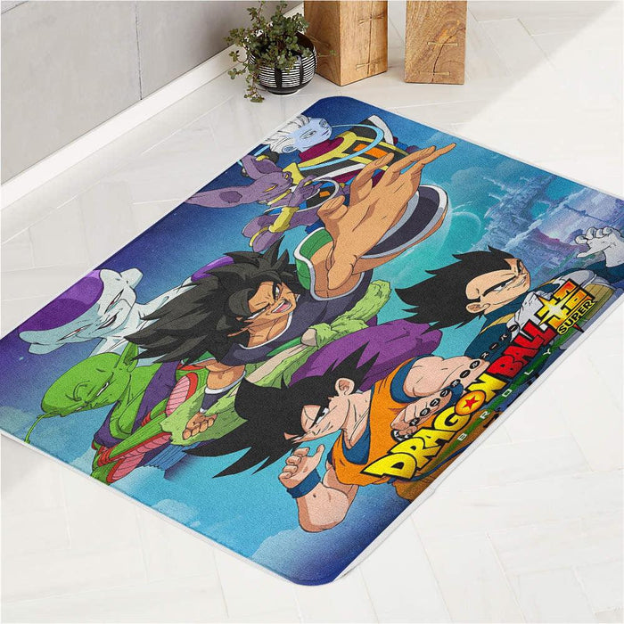 dragon ball super character bath rugs