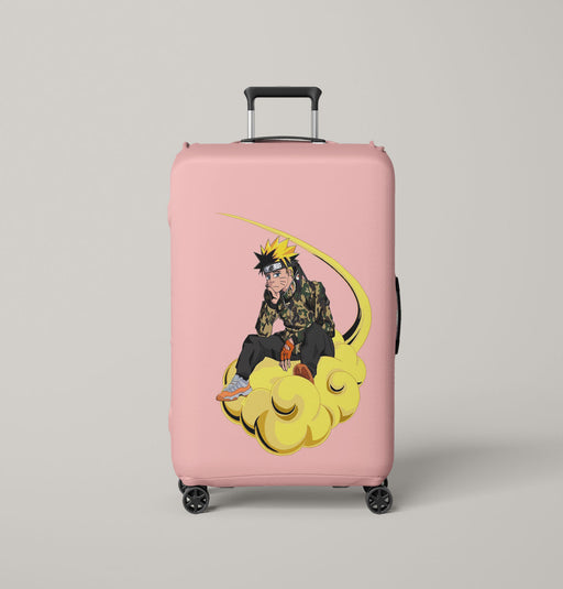 dragon ball x naruto x bathing ape Luggage Covers | Suitcase