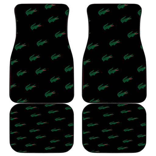 lacoste black Car floor mats Universal fit