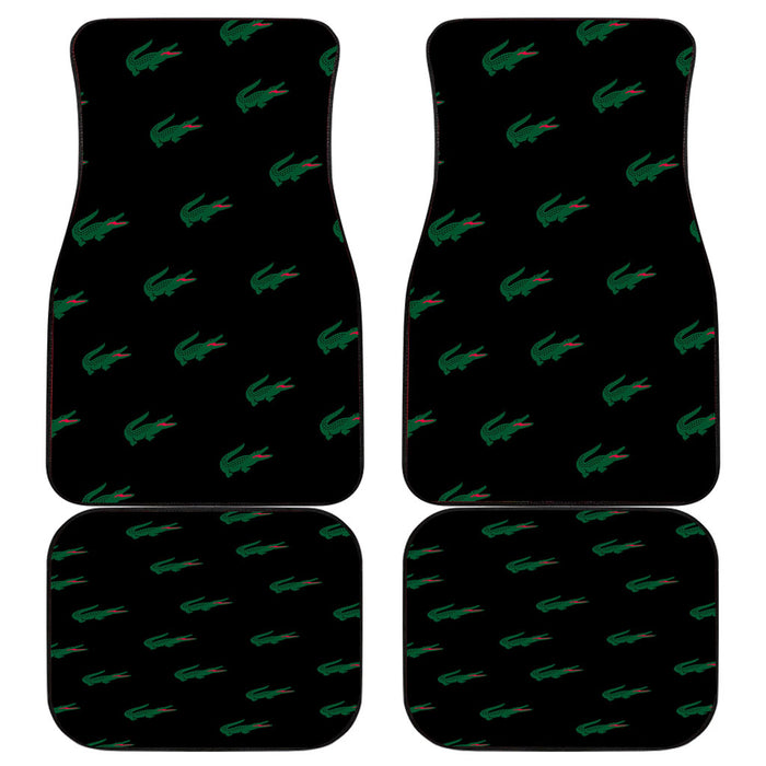 lacoste black Car floor mats Universal fit