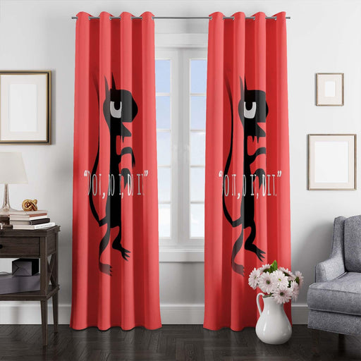 do it disenchantment cartoon window Curtain