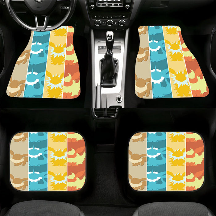 duel mode monsters pokemon Car floor mats Universal fit