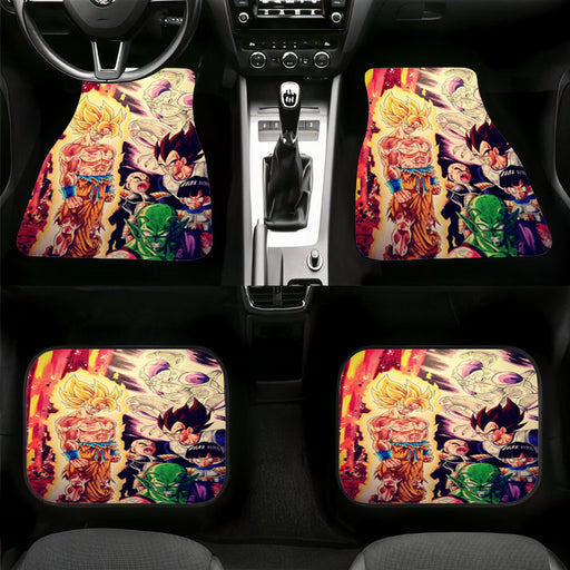 drawing dragon ball z super Car floor mats Universal fit