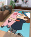 dipper and pig gravity falls Living room carpet rugs