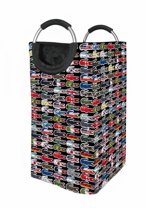 lacoste world flag Laundry Hamper | Laundry Basket