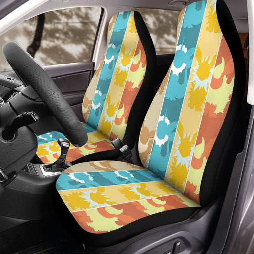 duel mode monsters pokemon Car Seat Covers