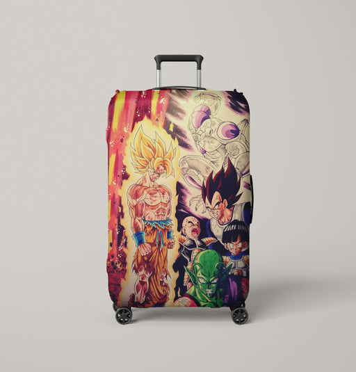 drawing dragon ball z super Luggage Covers | Suitcase