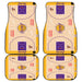 Lakers Basket Car floor mats Universal fit