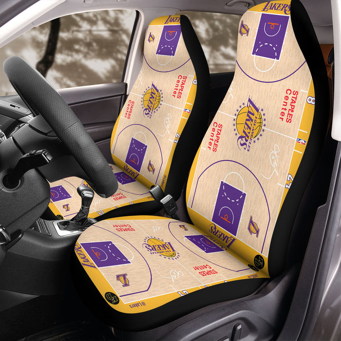 Lakers Basket Car Seat Covers