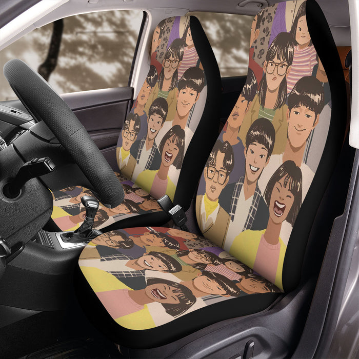 duk seon and friends reply 1988 Car Seat Covers